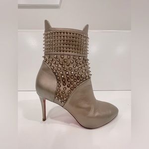 Christian Louboutin Metallic Boots